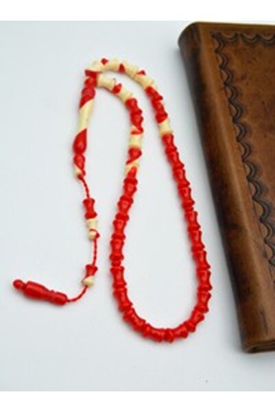 Stoneage Acrylic beaded rosary - red -