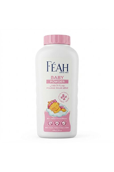 FEAH Baby Powder 100g - Gentle Baby Body Powder for Daily Baby Care