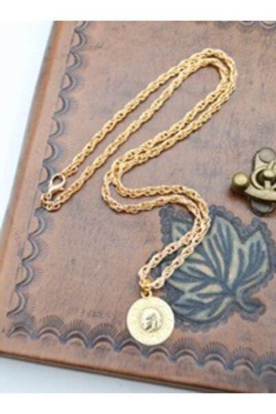 Stoneage Lira necklace - gold color -