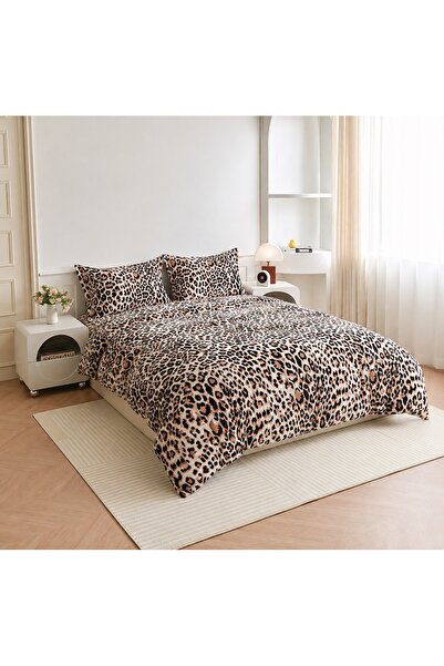 CHIRASO Set Lenjerie CHIRASO, COCOLINO, 4 piese, Cearceaf ELASTIC 180x200+30c...