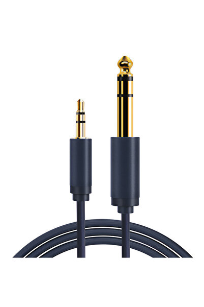 Cabletime καλώδιο ήχου 3.5mm σε 6.3mm CT-AV321-H11G, 1.8m, μαύρο