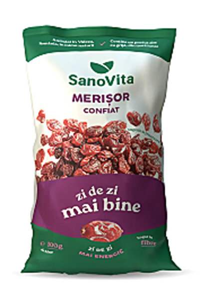 NN Merișoare uscate SanoVita 100 g
