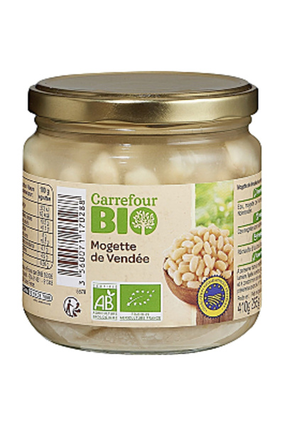 Carrefour Bio Mogette de fasole Vedee Carrefour Bio, 446 ml