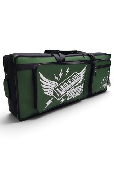 KORG PA5X, Kronos 2, Kronos 3, PA700, PA900, PA1000 Uyumlu Baskılı Keyboard Org Softcase Taşıma Çantası Haki