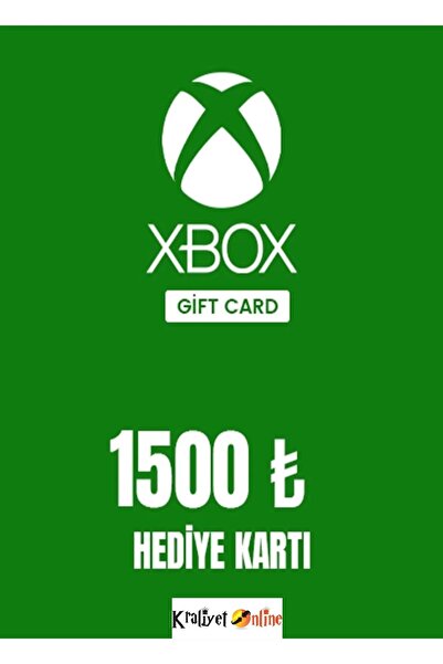KraliyetOnline 1500 TL Xbox Hediye Kartı TR