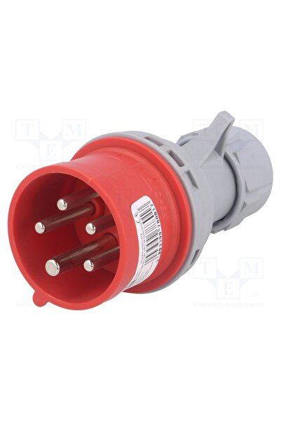 OEM Conector alimentare AC trifazate PCE 7015-6TT, mufă, tată, 16A, 400VAC, IP44