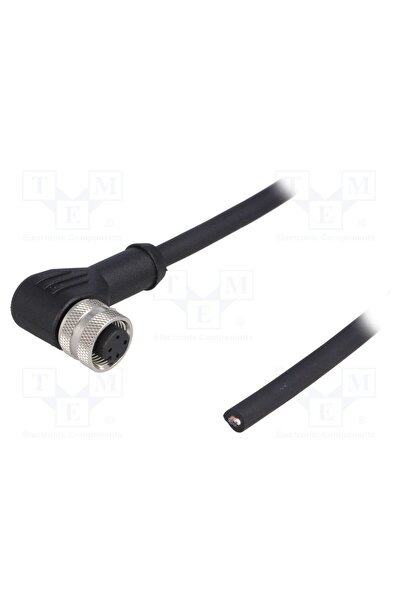 OEM Conector M12 DEGSON ELECTRONICS SM12-PRT-A4F2A010U, mufă, mamă, PIN 4, în...