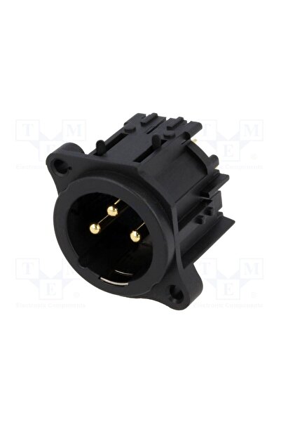 OEM Conector XLR AMPHENOL AC3MAV-AU-PRE, soclu, tată, 6A, 133V, PIN 3, drept,...