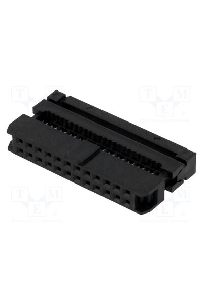 OEM Conector IDC CONNFLY DS1017-24MA2, mufă, mamă, PIN 24, IDC, pt.cablu-band...