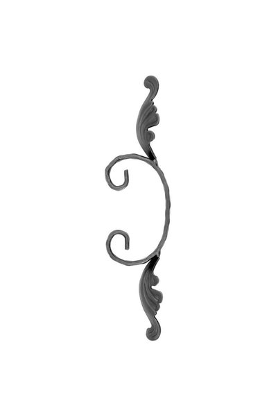 METALDESIGN PACHET 10 BUC Element C cu frunze CF001