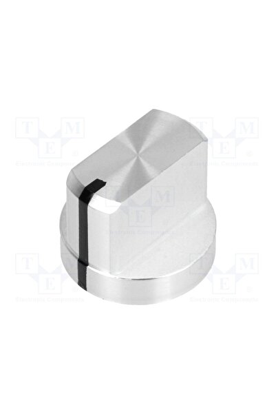 OEM Buton rotativ MENTOR G5582.6611, cu flanşă,cu indicator, aluminiu, Øax 6mm
