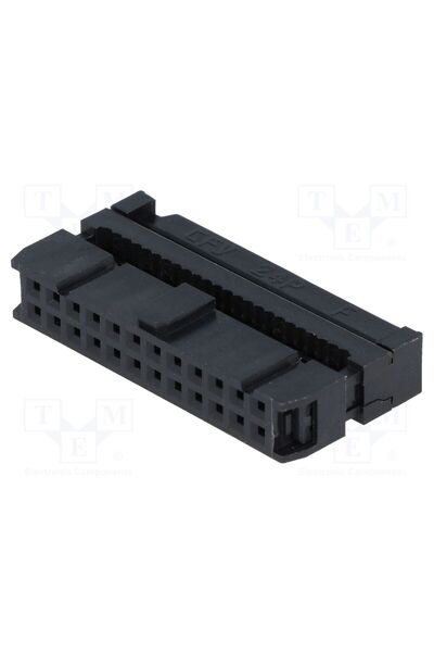 OEM Conector IDC CONNFLY DS1016-24MASIBB, mufă, mamă, PIN 24, IDC, pt.cablu-b...