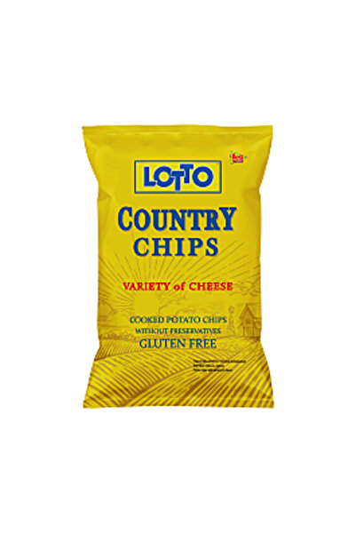 Lotto Chipsuri Country Varietate de Brânză fără gluten 150g