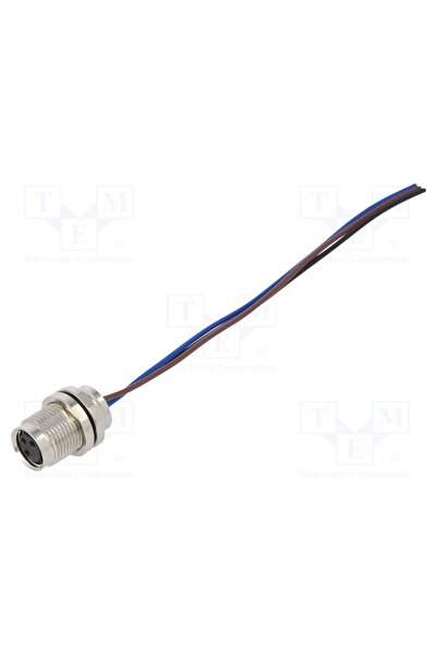 OEM Conector M8 DEGSON ELECTRONICS SM8-S6C-A3F-2A010, mamă, 3 pini, 3A, 60V, ...