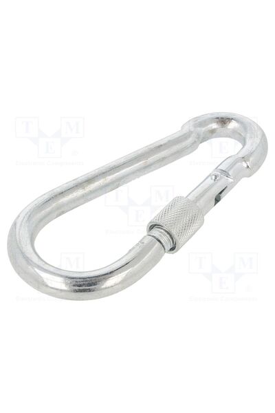 OEM Carabină DROMET D-KSZ11120, oţel, pt cabluri, zinc, 11mm, cu protecţie