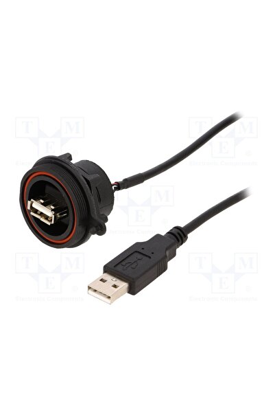 OEM Cablu BULGIN PX0844/A/0M50/A, USB Buccaneer, USB A soclu-faţă,USB A mufă,...