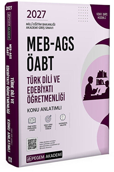 Pegem Akademi Yayıncılık 2027 MEB AGS ÖABT Türk Dili ve Edebiyatı Öğretmenliğ...