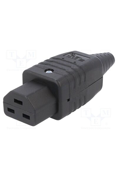 OEM Conector alimentare AC SCHURTER 1658.0000, mufă, mamă, 16A, 250VAC, IEC 6...