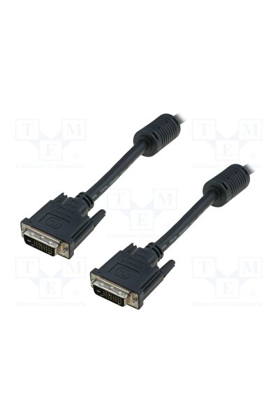 OEM Cablu DIGITUS AK-320101-030-S, DVI-D (24+1) mufă,din ambele părţi, PE, du...