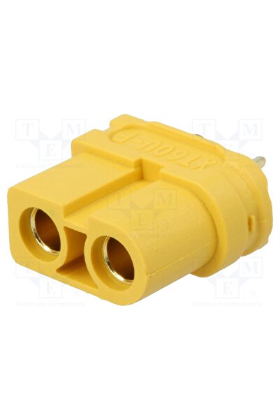 OEM Conector alimentare DC AMASS XT60U-F, mufă, mamă, XT60, 30A, 500V, PIN 2,...