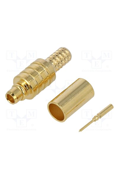 OEM Conector MMCX ADAM TECH RF12-06-T-02-50-G, mufă, tată, drept, 50Ω, RG174,...
