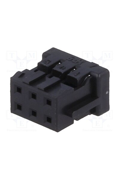 OEM Conector cablu-cablu/PCB HIROSE DF11-6DS-2C, mufă, mamă, PIN 6, SignalBee...