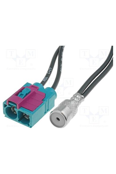 OEM Cablu 4CARMEDIA ZRS-FAKRAX2-ISO, Fakra soclu dublu,ISO soclu
