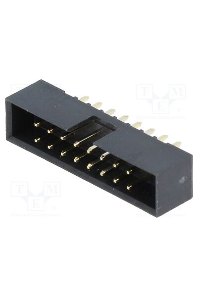 OEM Conector IDC ADAM TECH 2BHR-16-VUA, soclu, tată, PIN 16, drept, THT, 2mm,...