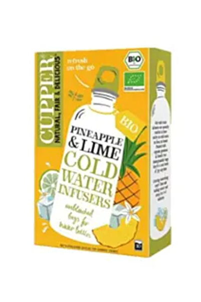 cupper Ceai rece de fructe cu aromă de ananas și lămâie, 10 plicuri
