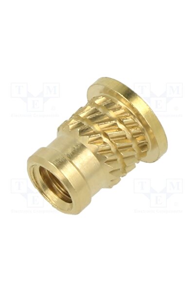 OEM Adaos filetat BOSSARD B3/BN20003, alamă, M3, BN 20003, Pachet 100 buc