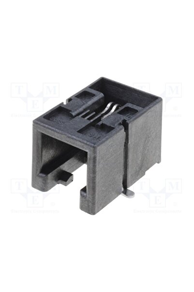 OEM Conector RJ9 MOLEX MX-85502-5005, soclu, PIN 4, Cat 3, profil jos, aurit,...