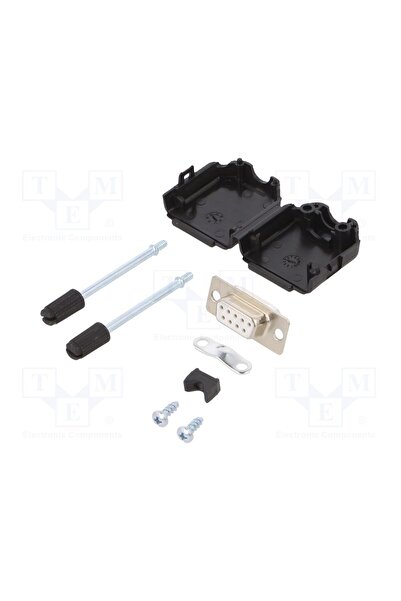 OEM Conector D-Sub ENCITECH DPPK09-BK-DBS-W-K, PIN 9, mufă, mamă, lipire, pe ...