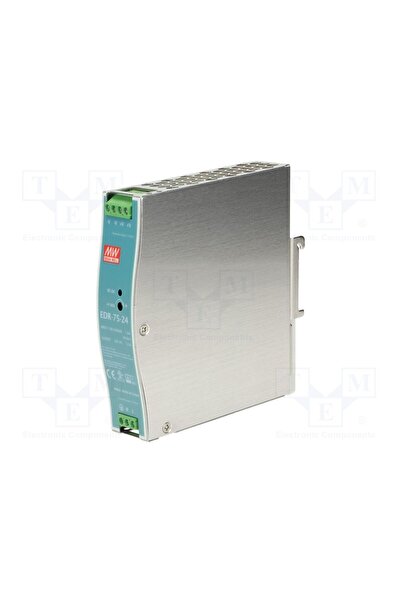 OEM Alimentator pulsatoriu MEAN WELL EDR-75-24, pentru şină DIN, 76,8W, 24VDC...