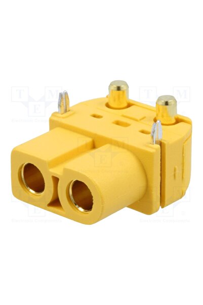 OEM Conector alimentare DC AMASS XT60PW-F, soclu, mamă, XT60, 30A, 500V, PIN ...