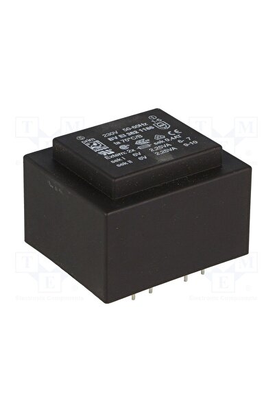 OEM Transformator capsulat HAHN BVEI3821186, 4.5VA, 230VAC, 6V, 6V, 375mA, 37...