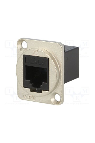 OEM Adaptor CLIFF CP30222M, FT, Cat 6, neecranaţi, 8p8c, RJ45 soclu,din ambel...