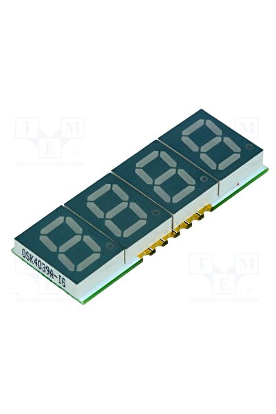 OEM Afişaj LED OPTOSUPPLY OSK4039A-LR, cu 7 segmente, 10mm, 0,39", Nr.car 4, ...