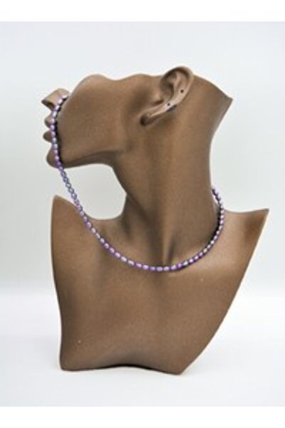 Stoneage Arpa Black Pearl Necklace - Black -