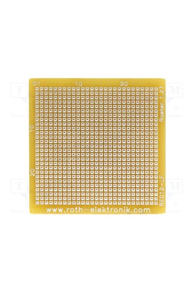 OEM Placă universală ROTH ELEKTRONIK GMBH RE012-LF, singură faţă,prototip, W ...