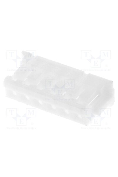 OEM Conector cablu-placă JST ZHR-6, mufă, mamă, PIN 6, ZH, 1A, 50V, drept, cr...