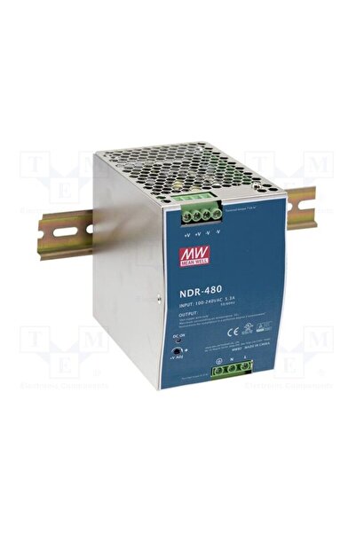 OEM Alimentator pulsatoriu MEAN WELL NDR-480-24, pentru şină DIN,slim, 480W, ...