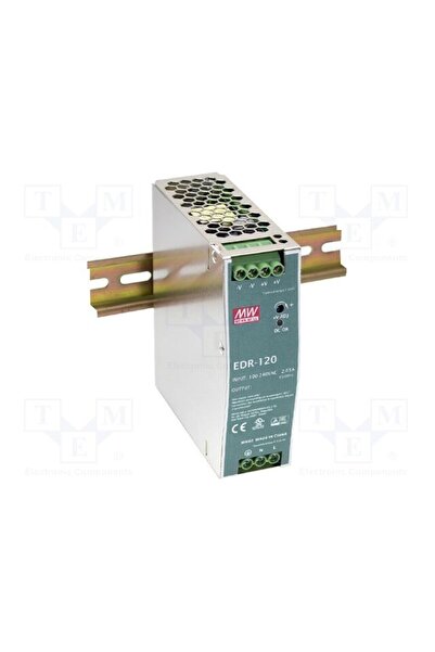 OEM Alimentator pulsatoriu MEAN WELL EDR-120-48, pentru şină DIN, 120W, 48VDC...