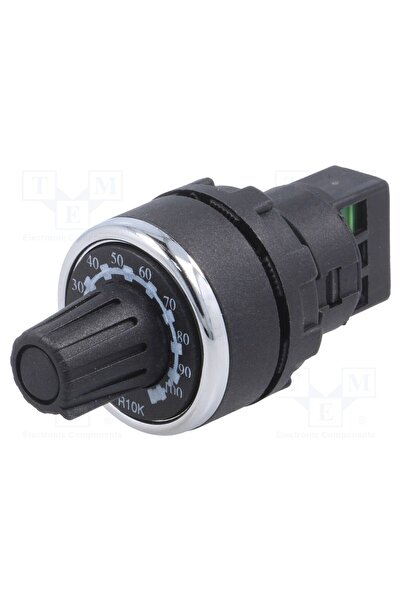 OEM Potenţiometru EMAS T0-BPR10K, 22mm, IP65, Potenţiometru singură tură, 10kΩ