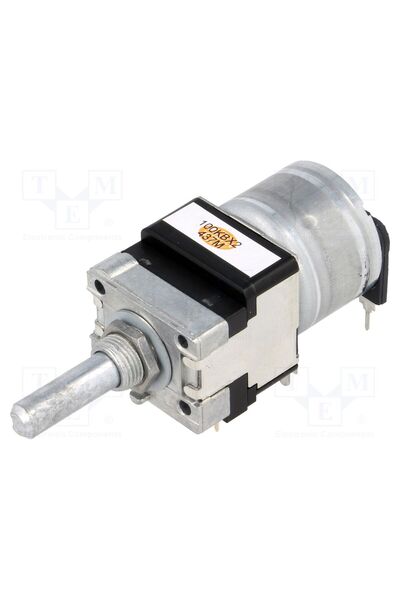 OEM Potențiometru axial ALPS RK16812MG099, 100kΩ, 50mW, ±20%, 300 ° placă PCB...