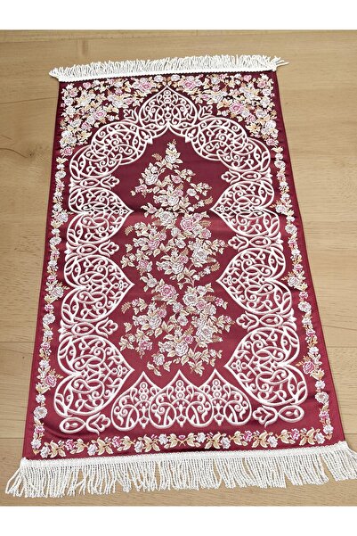 AYHANHOME Lüks Burgu Saçaklı Goblen Dokuma Çeyizlik Hediyelik Seccade
