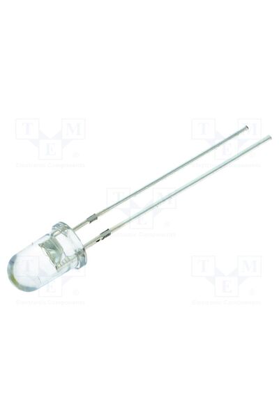 OEM LED OPTOSUPPLY OSW44K5111A, alb rece, 5mm, 35000÷45000mcd, 15 ° Parte fro...