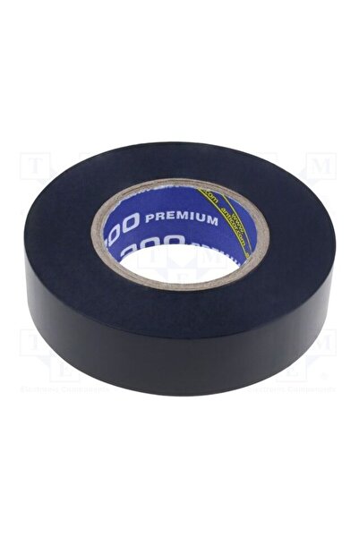 OEM Bandă electroizolantă ANTICOR ANC-200P-19-18BK, W 19mm, Thk 0,18mm, neagr...