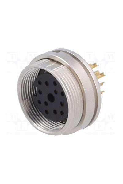 OEM Conector M16 LUMBERG KGV-120, soclu, mamă, PIN 12, 3A, 60V, lipire, drept...