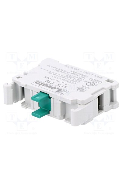 OEM Element de contact LOVATO ELECTRIC LPXC10, 22mm, Platinum, frontală, clem...
