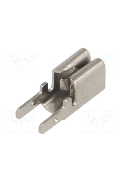 OEM Terminal plat KEYSTONE KEYS3577, 6,4mm, 0,5÷0,8mm, mamă, dublă, THT, alam...